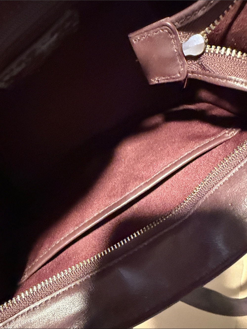 Coach Snake-Print python Satchel in Beige and Brown with Dark Brown Handles - Picture 8 of 9